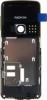 Carcase Nokia 6300 B Cover, Middlecover black incl. Volumekey, Powerkey, Side Windows, Microphone, DC-Jack, USB-Door,