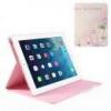 Huse Husa iPad 2 iPad 4 Si The New iPad Cu Flori Piele Smart Stand