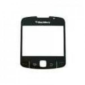 Piese telefoane - geam carcasa Geam Blackberry 8520 curve Negru
