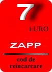 VOUCHER INCARCARE ELECTRONICA ZAPP 7 EURO