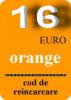 VOUCHER INCARCARE ELECTRONICA ORANGE 16 EURO