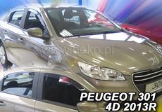 Paravanturi auto Peugeot 301, 2013-- Set fata si spate - 4 buc.