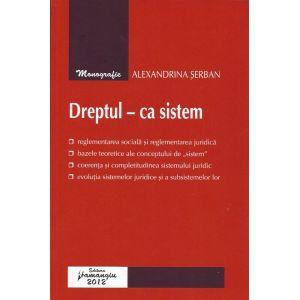 Dreptul " ca sistem