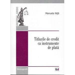 Titlurile de credit ca instrumente de plata