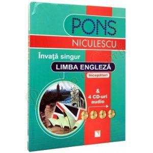 Invata singur limba engleza & 4 CD-uri audio