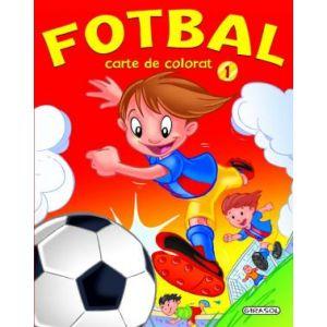 Fotbal " carte de colorat 1