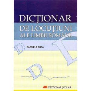 Dictionar de locutiuni ale limbii romane