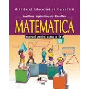 Matematica " manual, clasa a IV-a
