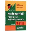 Matematica - Formule si notiuni generale - Clasele V-VIII