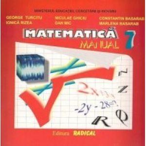 Manual Matematica pentru clasa a VII-a