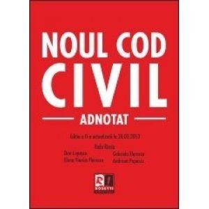 Noul cod civil - Adnotat (20.03.2013)