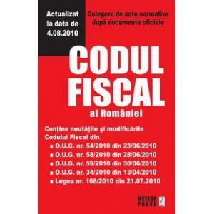 Codul fiscal accize