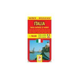 Italia - Harta turistica si rutiera