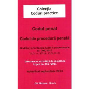 Codul penal. Codul de procedura penala