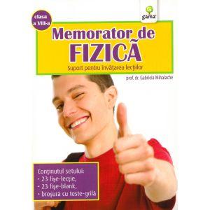 Memorator de fizica. Clasa a VIII-a