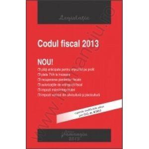 Codul fiscal 2013