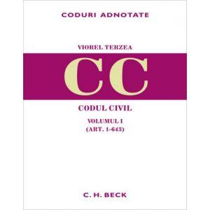 Codul civil. Volumul I (art. 1-643)