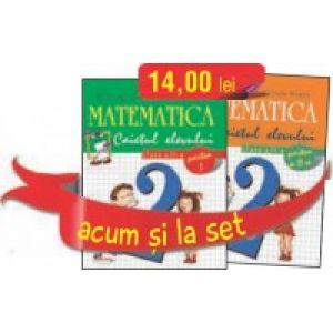 Set caiete Matematica pentru clasa a II-a (semestrele I si II)