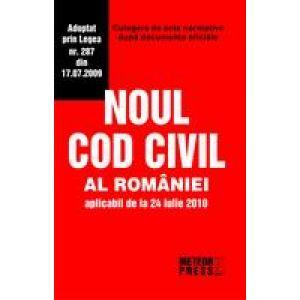 Noul Cod Civil al Romaniei