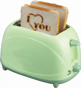 2012 Best sell lovely and cute Logo Toaster