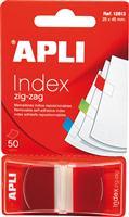 Index Apli Pop-Up rosu, 25x45mm, 50 file