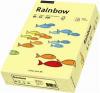 Hartie color Rainbow, galben pal - Canary, A4, 160 g/mp