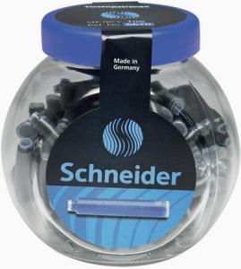 Rezerve cerneala stilou 100/borcan Schneider albastru