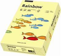 Hartie copiator Rainbow, A4, 80 g/m², 500 coli/top, portocaliu