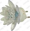 113485 - lampa de veghe, cu 4 LED-uri, alim: 220 V - culoarea al