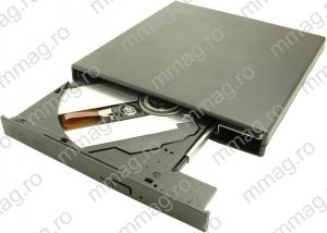 114355-DVD-Writer, extern, 2.5", cu sursa de alimentare, USB