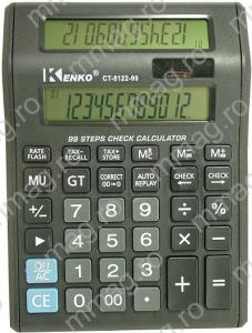 111001-Calculator electronic, afisaj dublu, 12 digiti - CT-8122-99