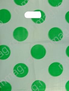 134000 - punga plastic, verde
