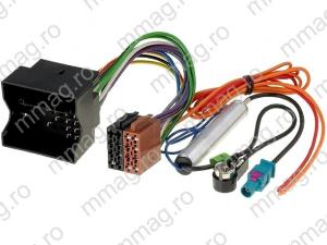 Cablu DIN,cu separator,Peugeot, adaptor DIN Peugeot, 4Car Media