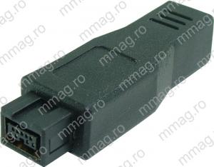 126878 - Adaptor FireWire1394 ,9pini, tata-FireWire1394 , 4pini, mama