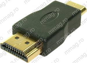 126885-Adaptor HDMI tata-mini HDMI tata