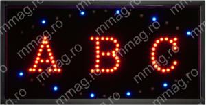 113640-Afisaj cu LED-uri, afisaj ABC