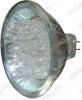 116506 - Spot cu 18 LED-uri, 220V, dulie MR16 - lumina rosie