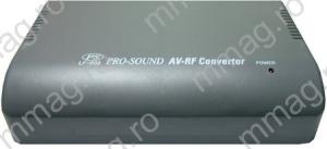 113210 - Convertor AV/RF,convertor din cablu RCA in cablu de antena