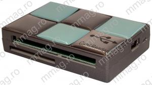 114003 - Cititor de card,card reader, CF, XD, micro SD, MS Duo, MS Pro, SD, MMC