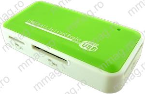 114004 - Cititor carduri,card reader,SDHC,MMC,SD,T-Flash,MMC,MS,miniSD