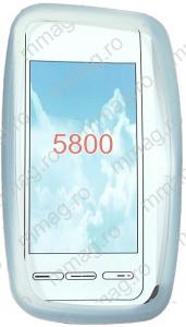 132139 - Carcasa protectoare din silicon pentru Nokia 5800