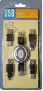 114873 - Set adaptoare pentru incarcare diferite aparate pe USB