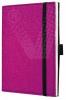 Caiet lux cu elastic, coperti soft, A6 101 x 148mm, 97 file, Conceptum purple passion velin
