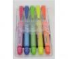 Textmarker cu cerneala, 5culori-set, penac liqliner -o, g, v, a, r