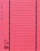 Separatoare Elba din carton, 30x24 cm, 100 bucati-set, rosu