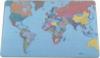Mapa de birou Durable cu harta lumii, 40x60 cm