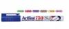 Marker pentru textile, varf rotund 0.7mm, corp metalic, artline 750 -