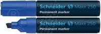 Permanent marker varf tesit, 2-7mm, SCHNEIDER Maxx 250 albastru