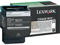 TONER BLACK C544X1KG RETURN 6K ORIGINAL LEXMARK C544N