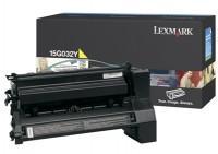 TONER YELLOW HC 15K 0015G032Y ORIGINAL LEXMARK OPTRA C752